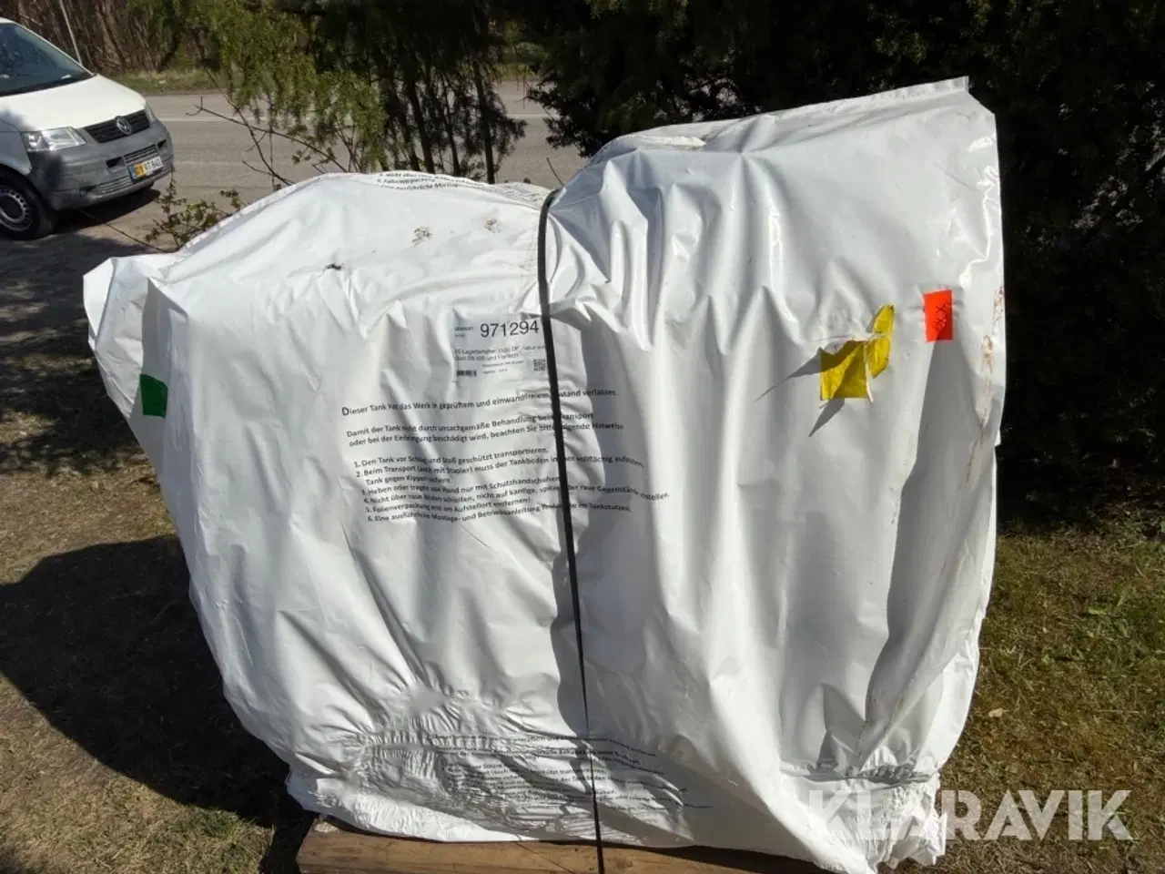 Billede 2 - Plasttank / lagertank DEHOUST PE 1100 DF