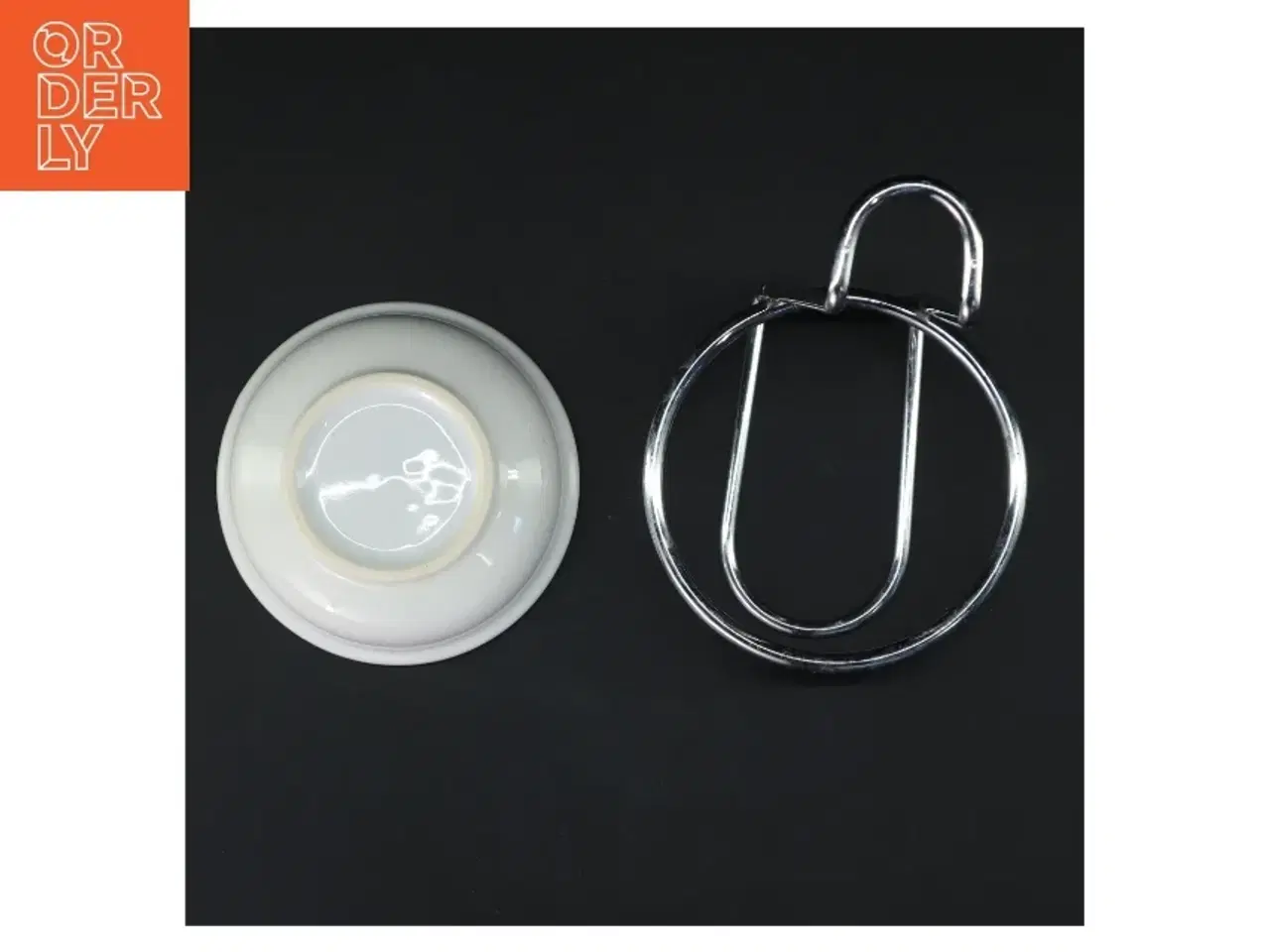 Billede 5 - holder til grydeske med keramisk skål (str. Ø 11 cm)