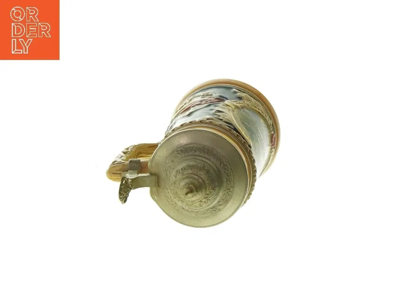 Billede 3 - Kande med print fra Ukendt (str. HØ:24x10cm)