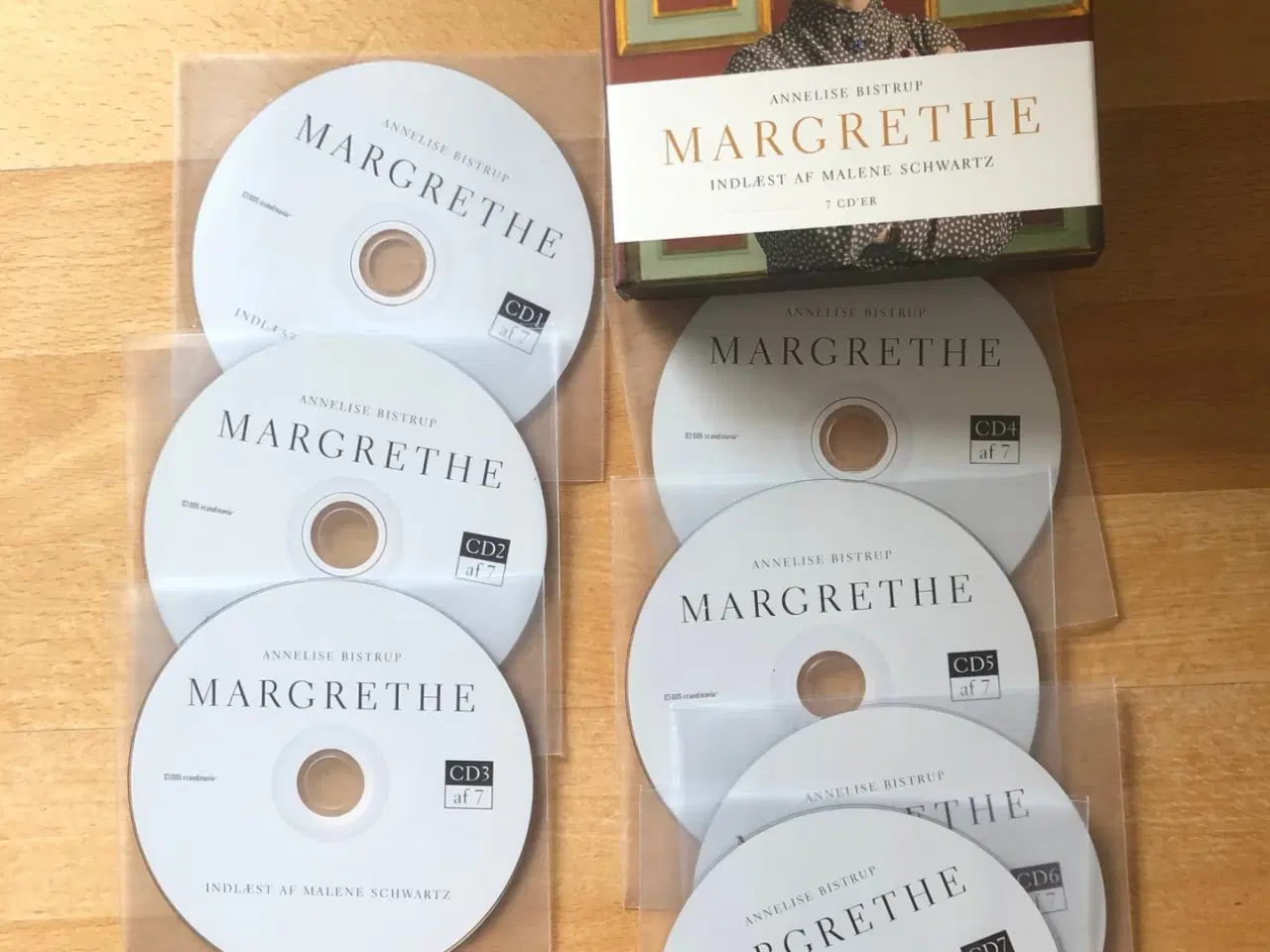 Billede 3 - Margrethe (vores dronning) - Lydbog 7 cd boks