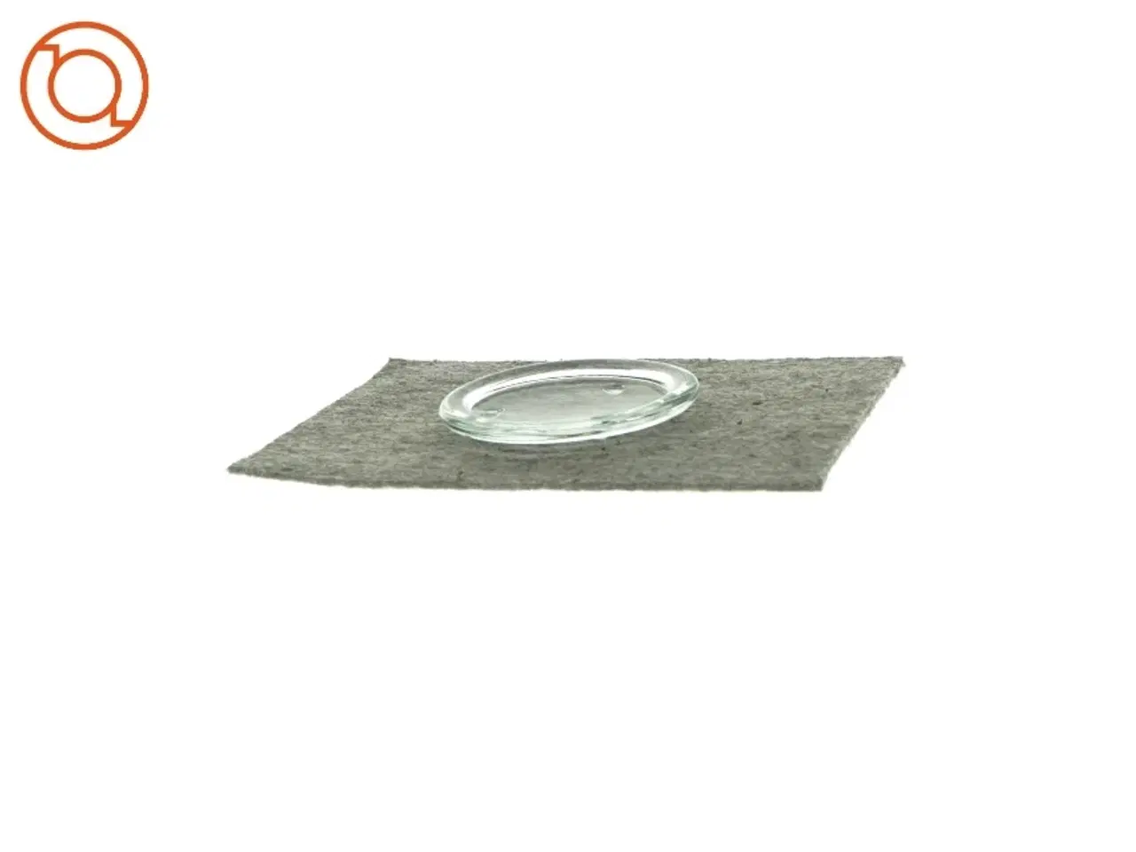 Billede 3 - Lille fad til bloklys (str. Ø 11)