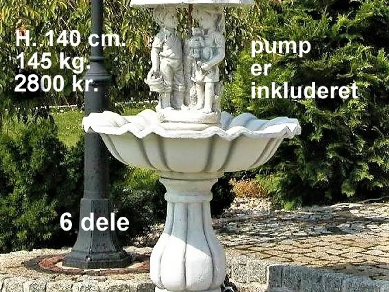 Billede 3 - VANDFONTÆNER- FLERE MODELLER- fontæne - springvand