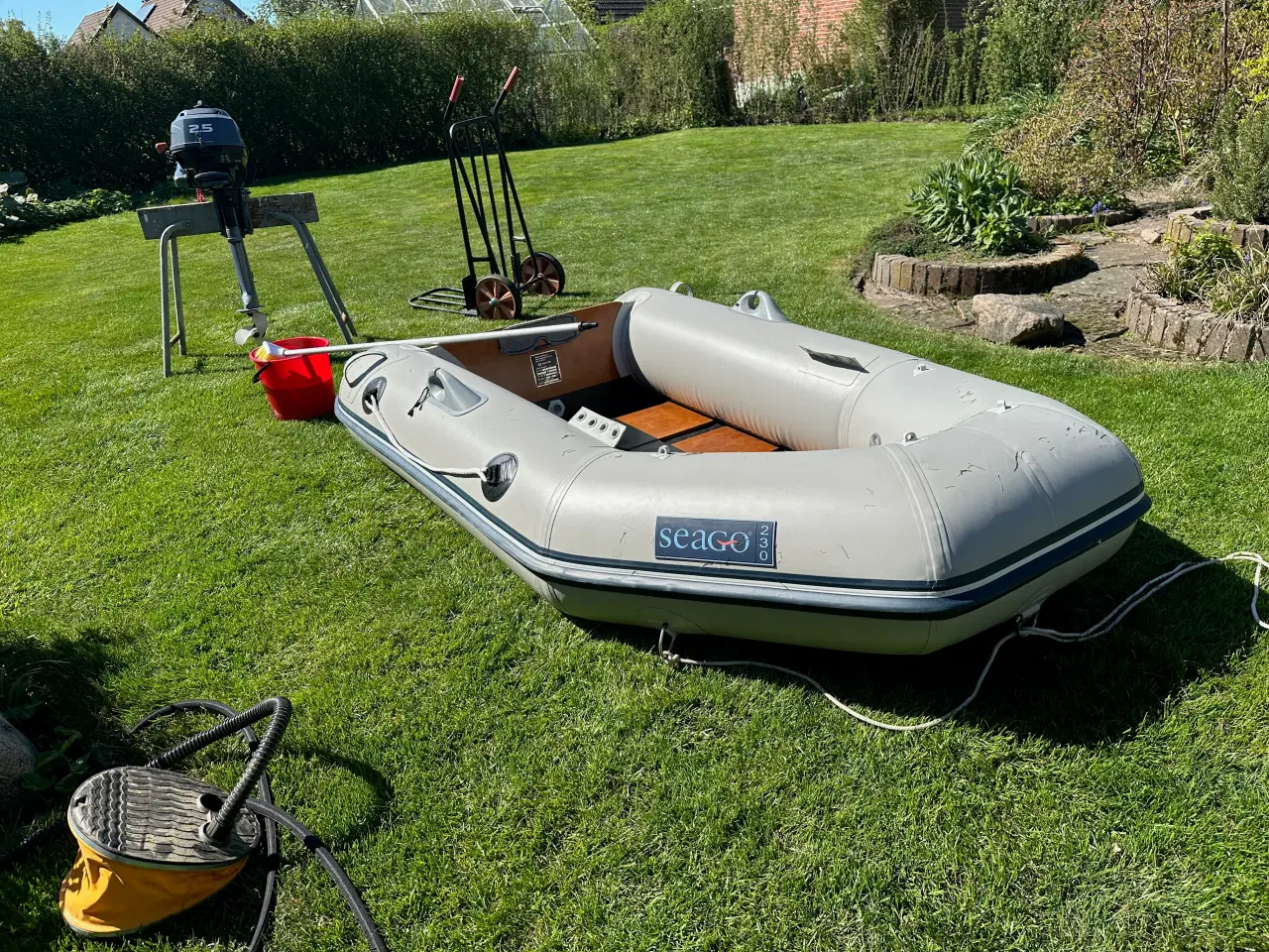 Billede 2 - Seago 230 Gummibåd med Yamaha 2,5 Hk 4-taksmotor