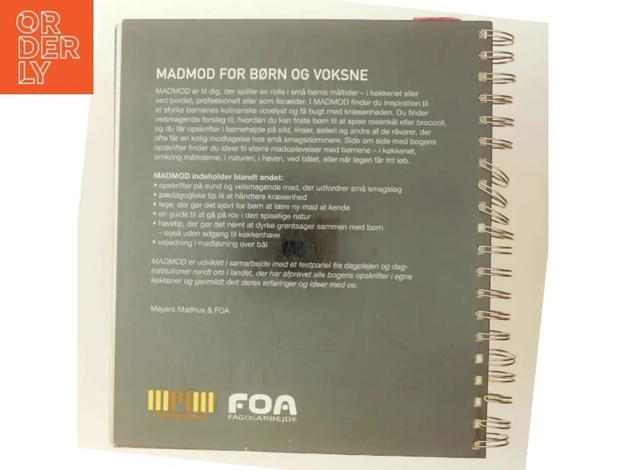 Billede 3 - Madmod for børn og voksne af Meyers Madhus og FOA (Bog)