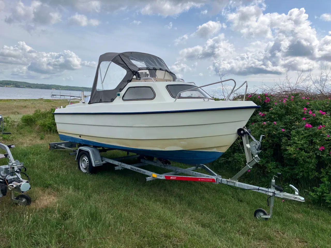 Billede 1 - Ryds 485 med 50hk Honda motor og bådtrailer.
