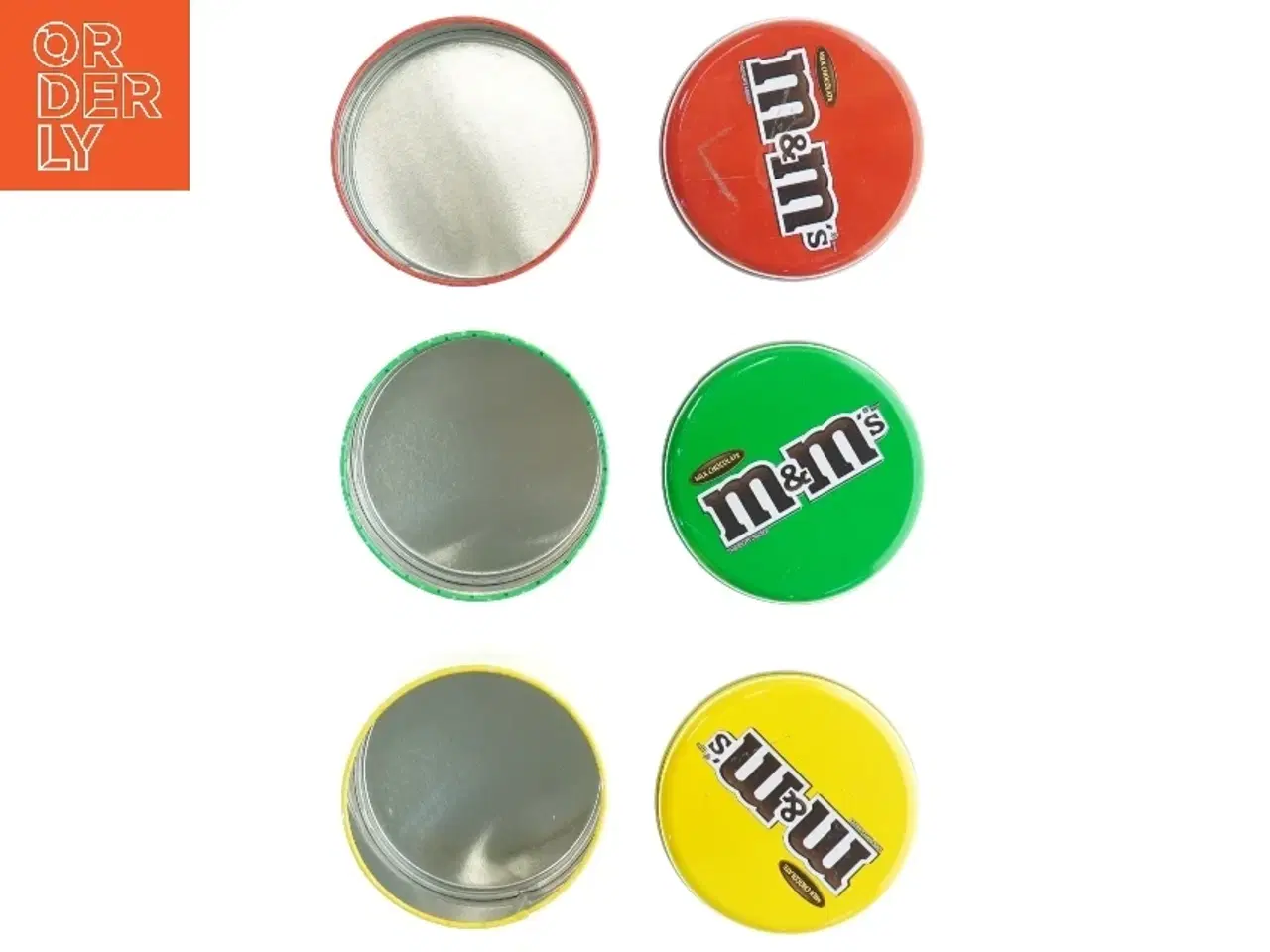 Billede 5 - M&M&#39;s opbevaringsdåser sæt fra M&M (str. 8,5x8,5 cm)