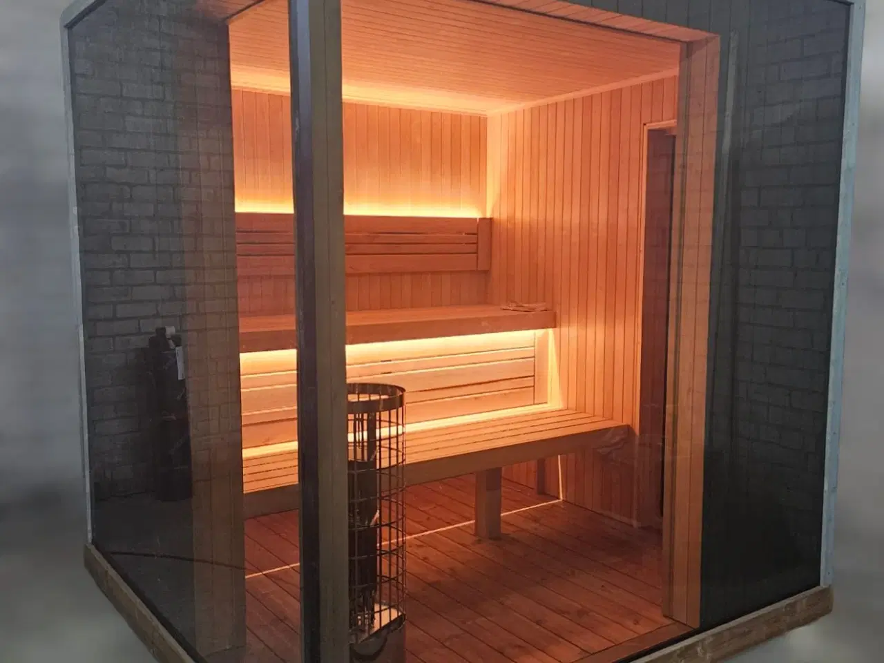 Billede 2 - Fantastisk Glaskube Sauna med den bedste udsigt 