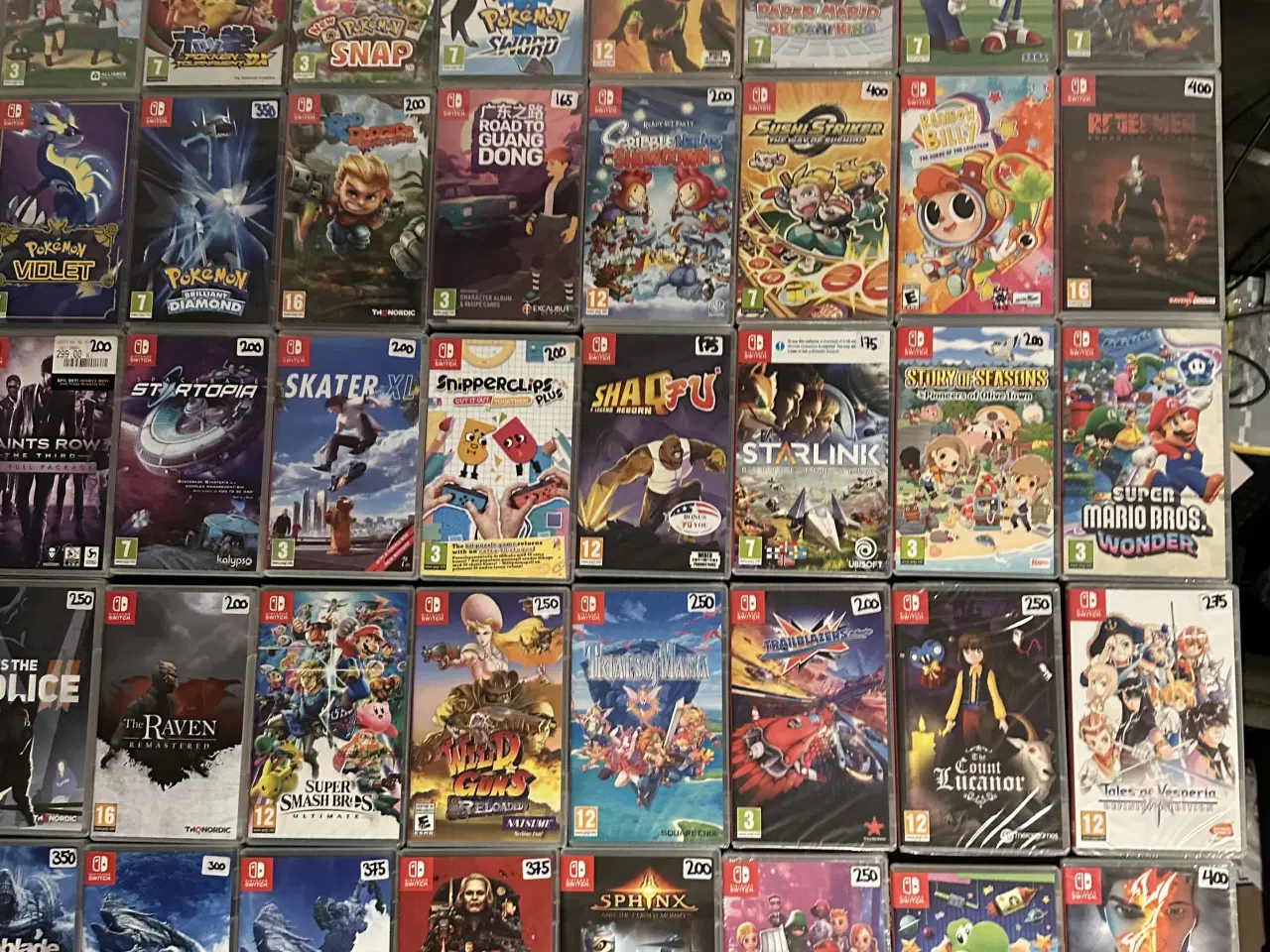Billede 7 - Seperate Priser! 100 stk Nintendo Switch Spil