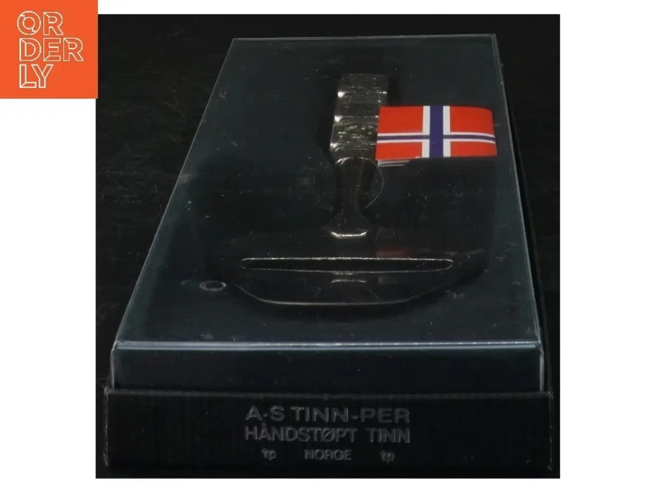 Billede 6 - Norsk Tinn-Per Osteskærer fra A-S Tinn-per (str. Længde. 22 cm)