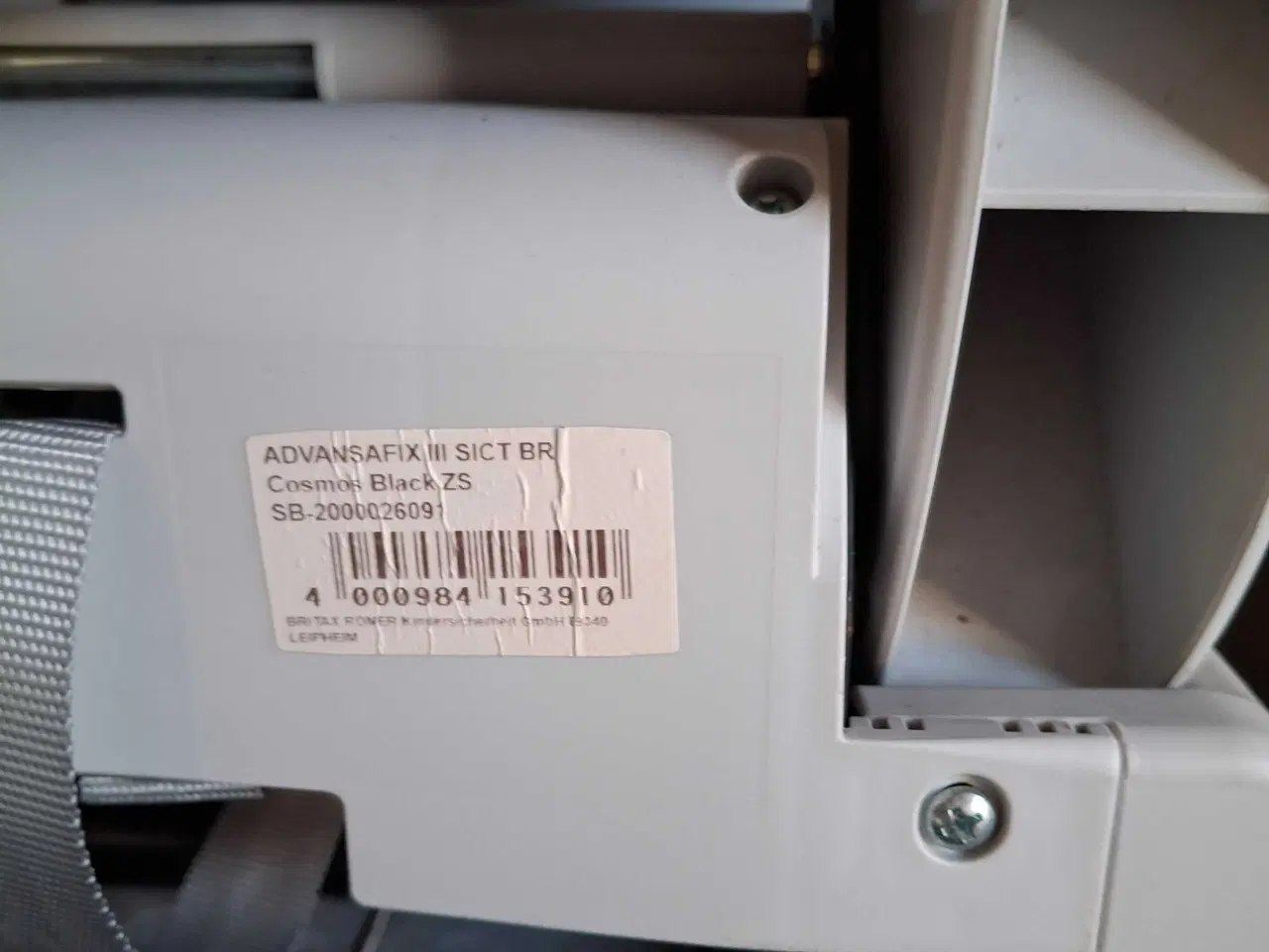 Billede 5 - Britax Römer ADVANSAFIX III 