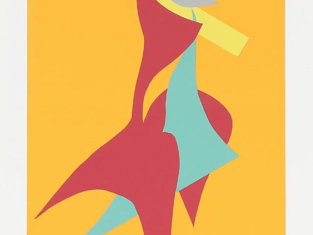Billede 2 - Richard Mortensen: Collage (Råbuk)