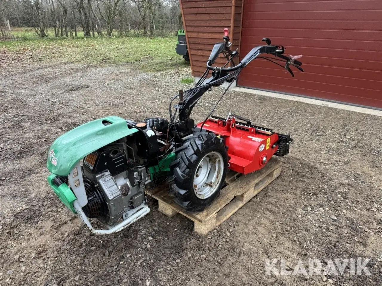 Billede 1 - 2hjulet traktor Ferrari med Lombardini motor