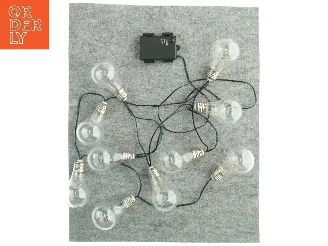 Billede 1 - Lyskæde med glødepærer