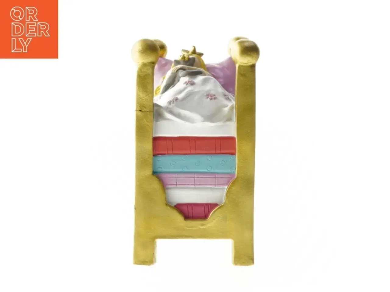 Billede 5 - Pengeboks med prinsesse på seng fra Kids by Friis (str. 13x5x14x8 cm)