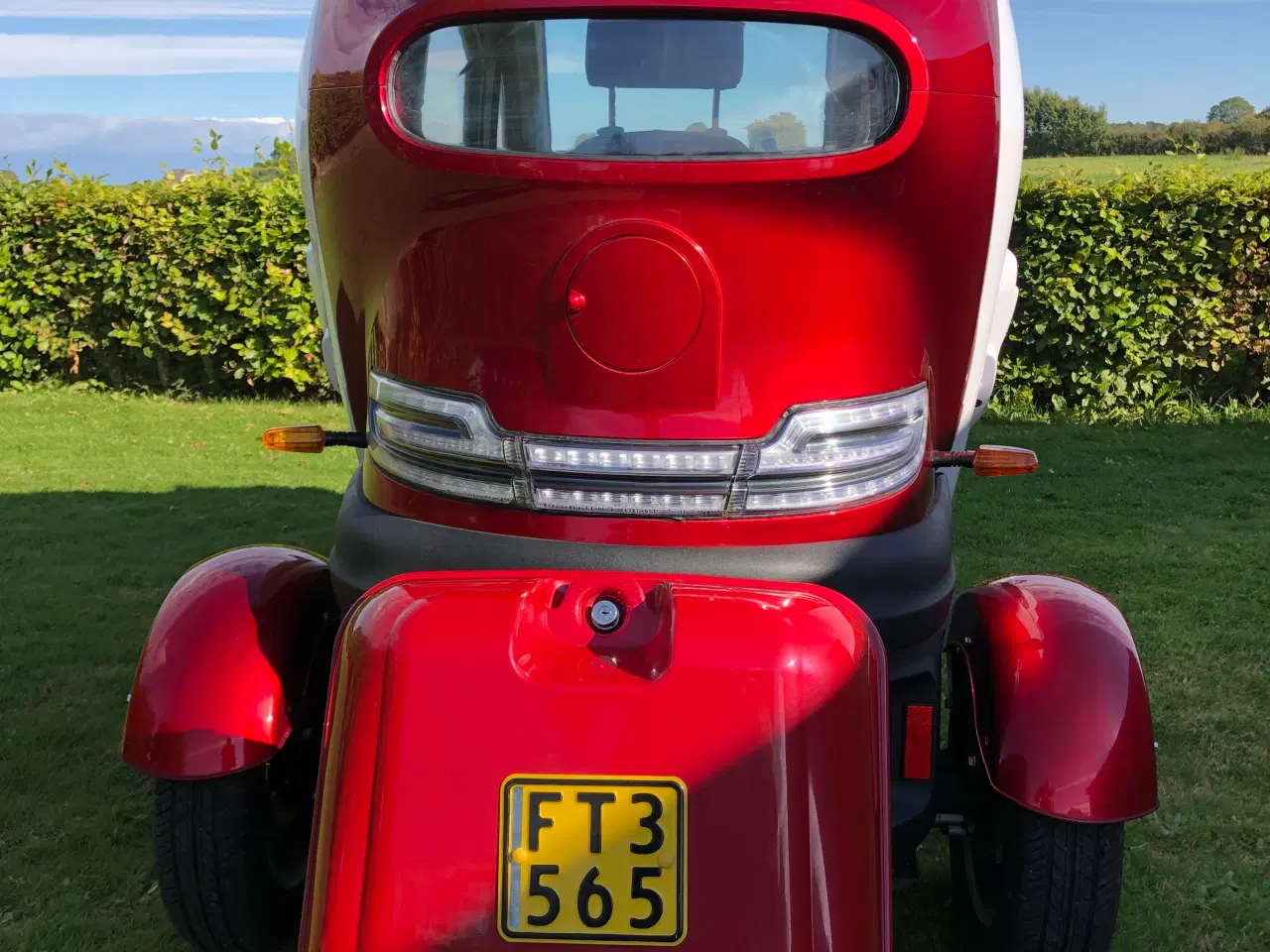 Billede 6 - Kabinescooter,incl oliefyr, Urban Luksus 25km/t   