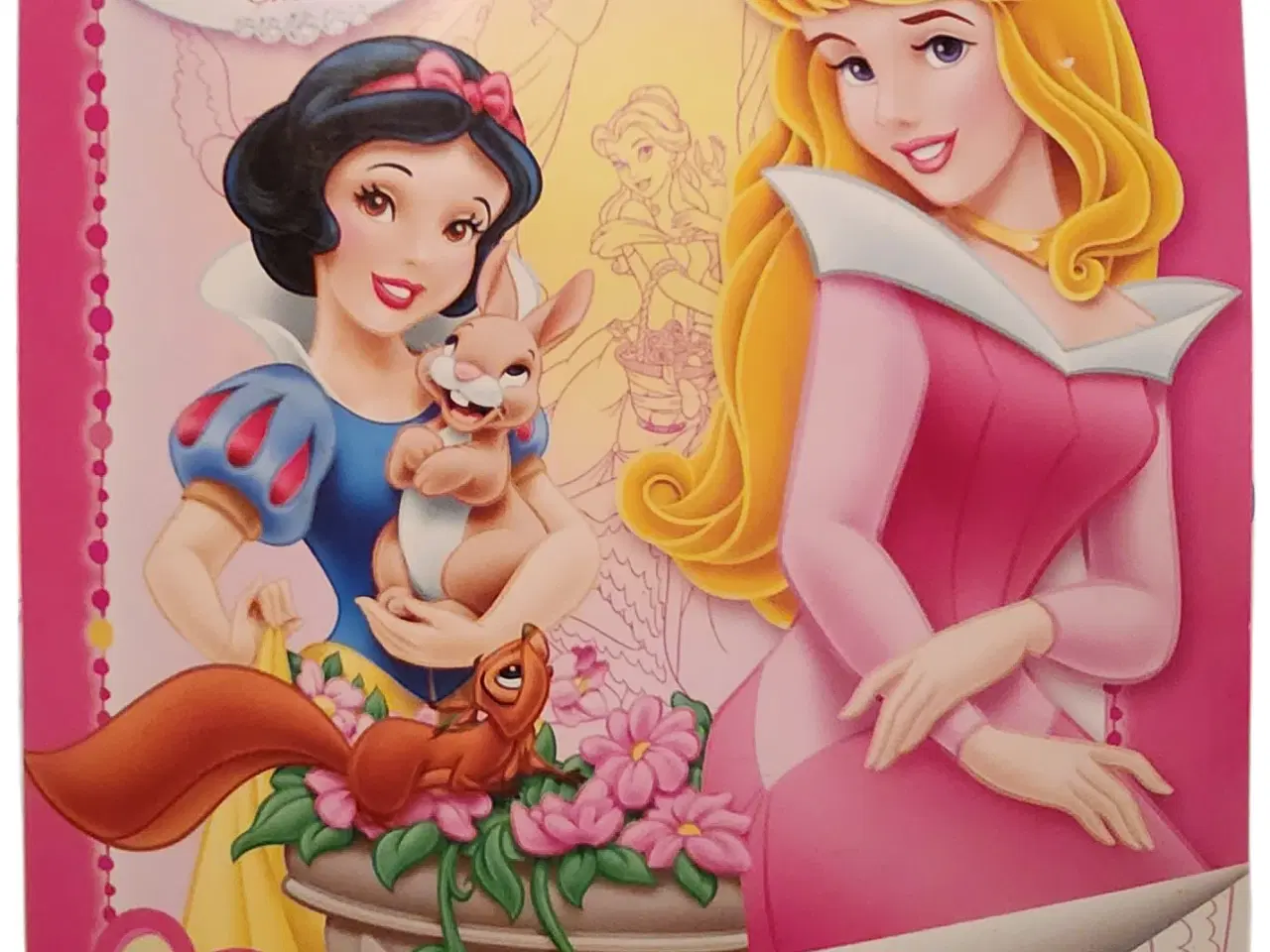 Billede 1 - Malebog med prinsesser 