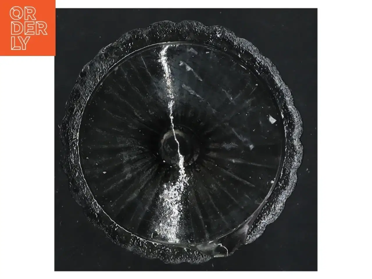 Billede 2 - Glas Lysestage (str. 9x8,5 cm)