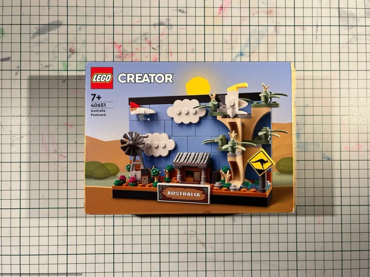 Billede 2 - LEGO postcard Australia 