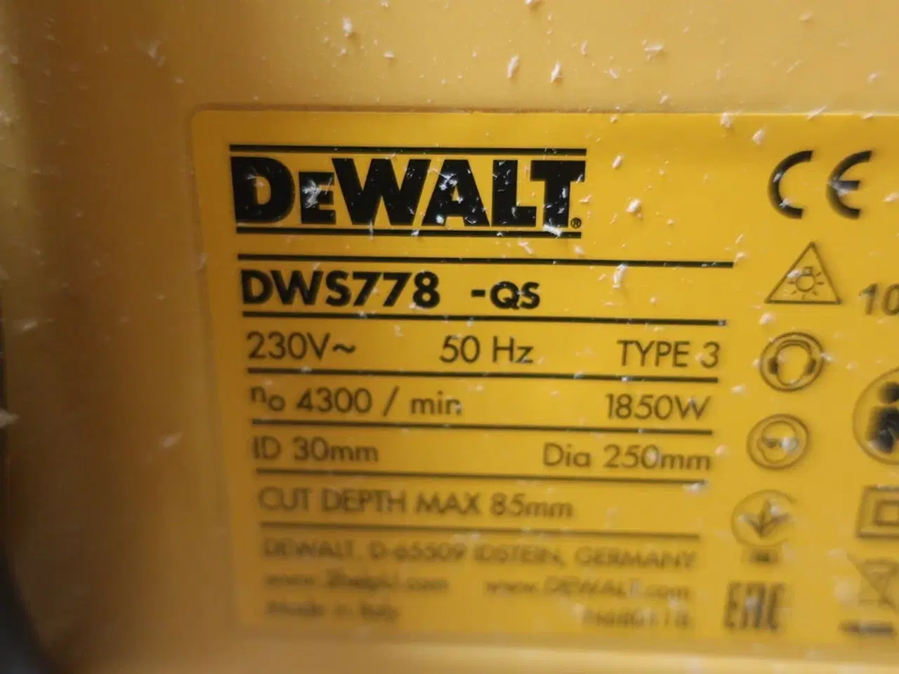 Billede 4 - Kap-/geringssav DEWALT DWS778 -QS med arbejdsbord DE7023 -XJ