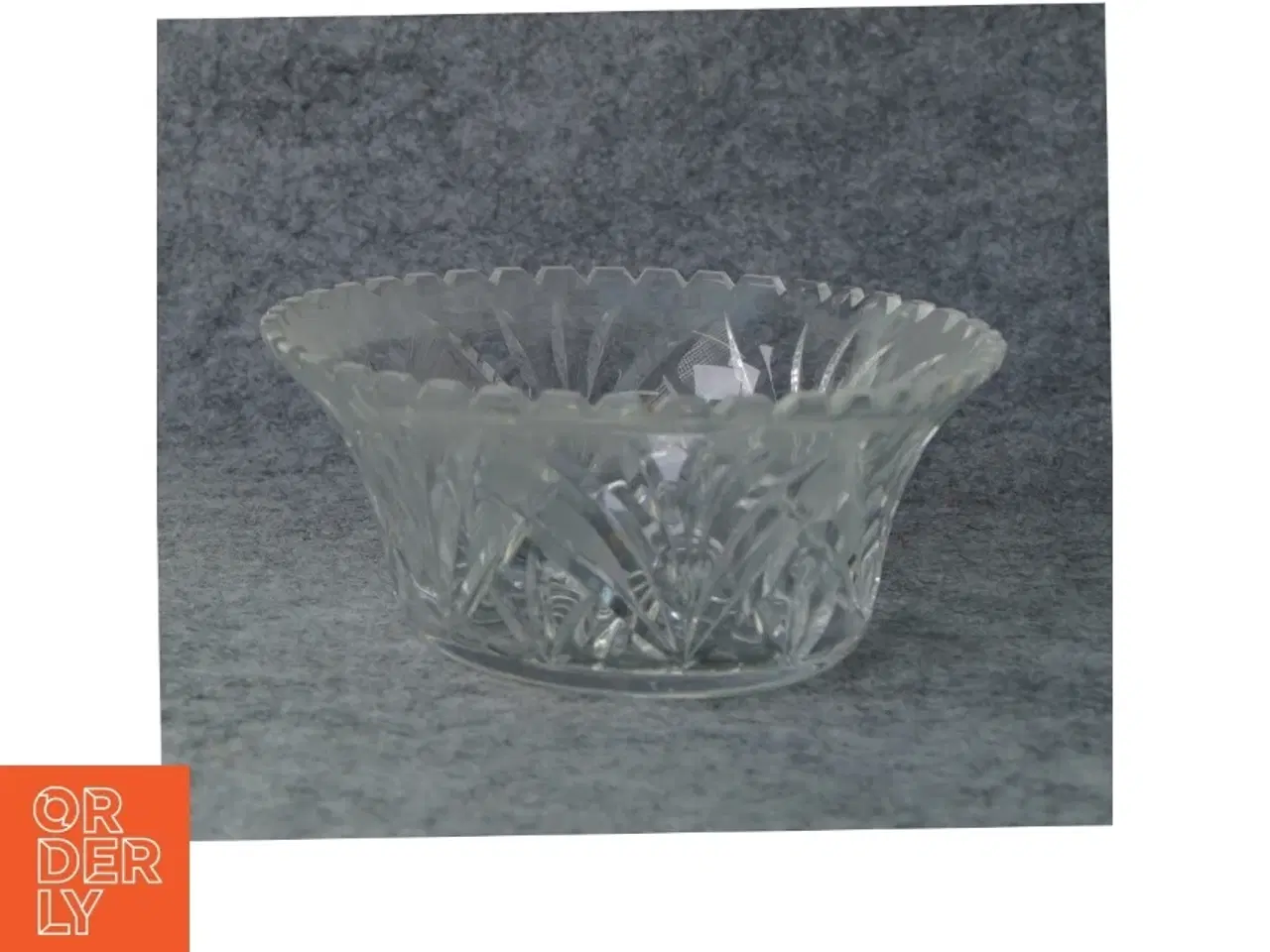 Billede 1 - Krystal skål (str. 14 x 5 cm)