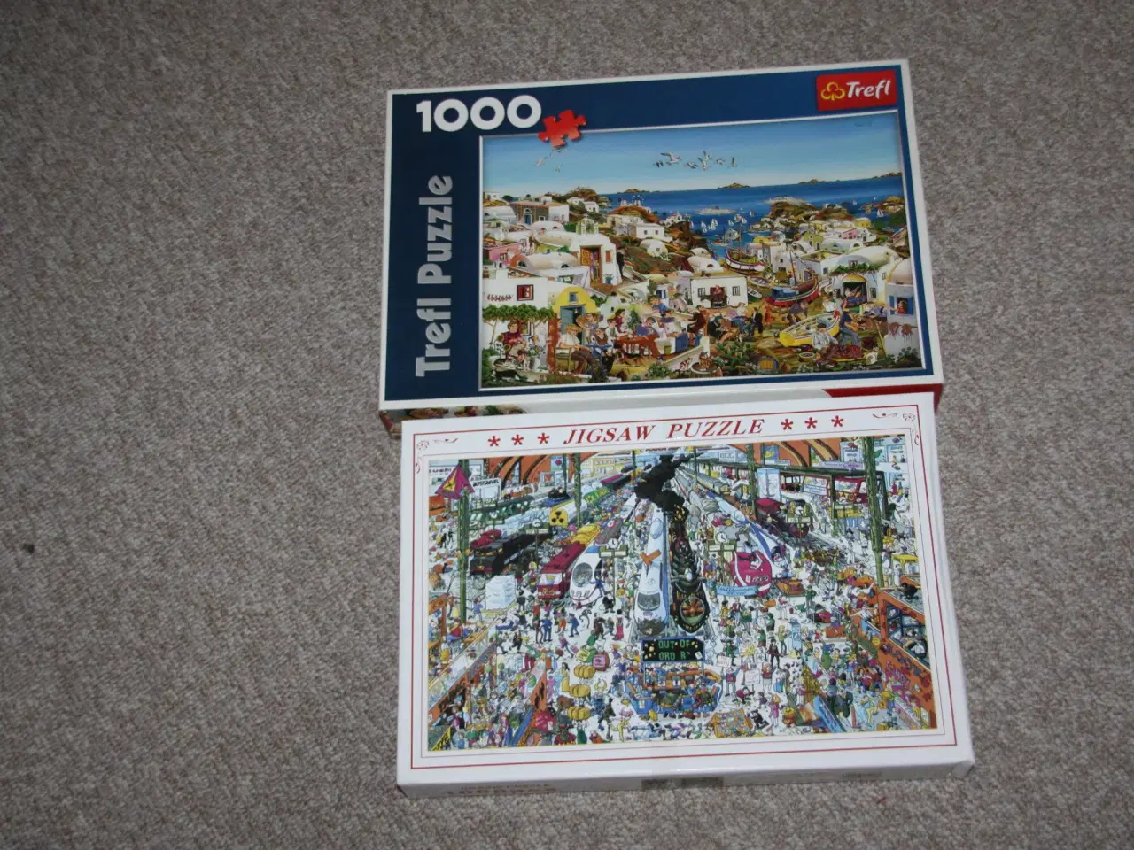 Billede 1 - Puslespil Jigsaw, Trefl Puzzle 1000 