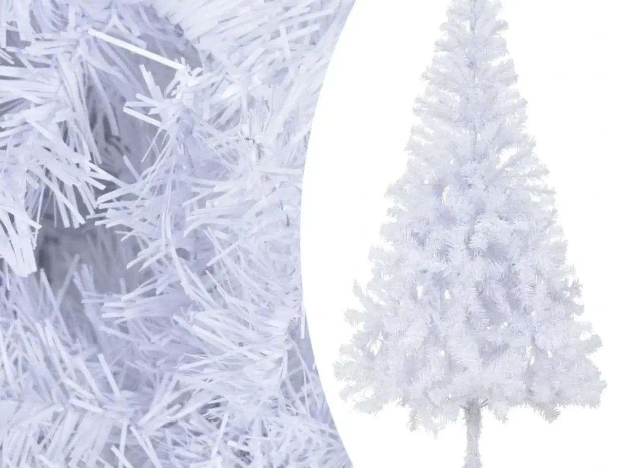 Billede 7 - Kunstigt juletræ med juletræsfod 180 cm 620 grene