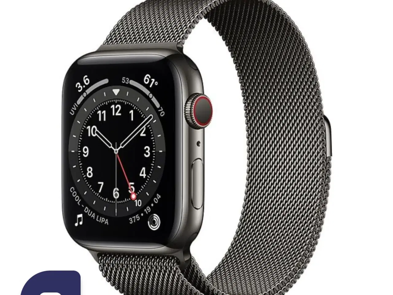 Billede 1 - Apple Watch Series 6 Rustfri Stål 44mm