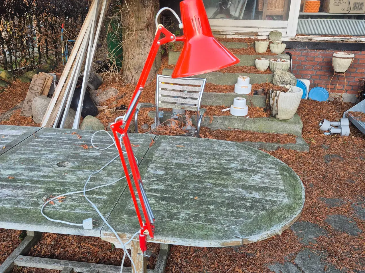 Billede 12 - Klassisk rød arkitektlampe fra Luxo 