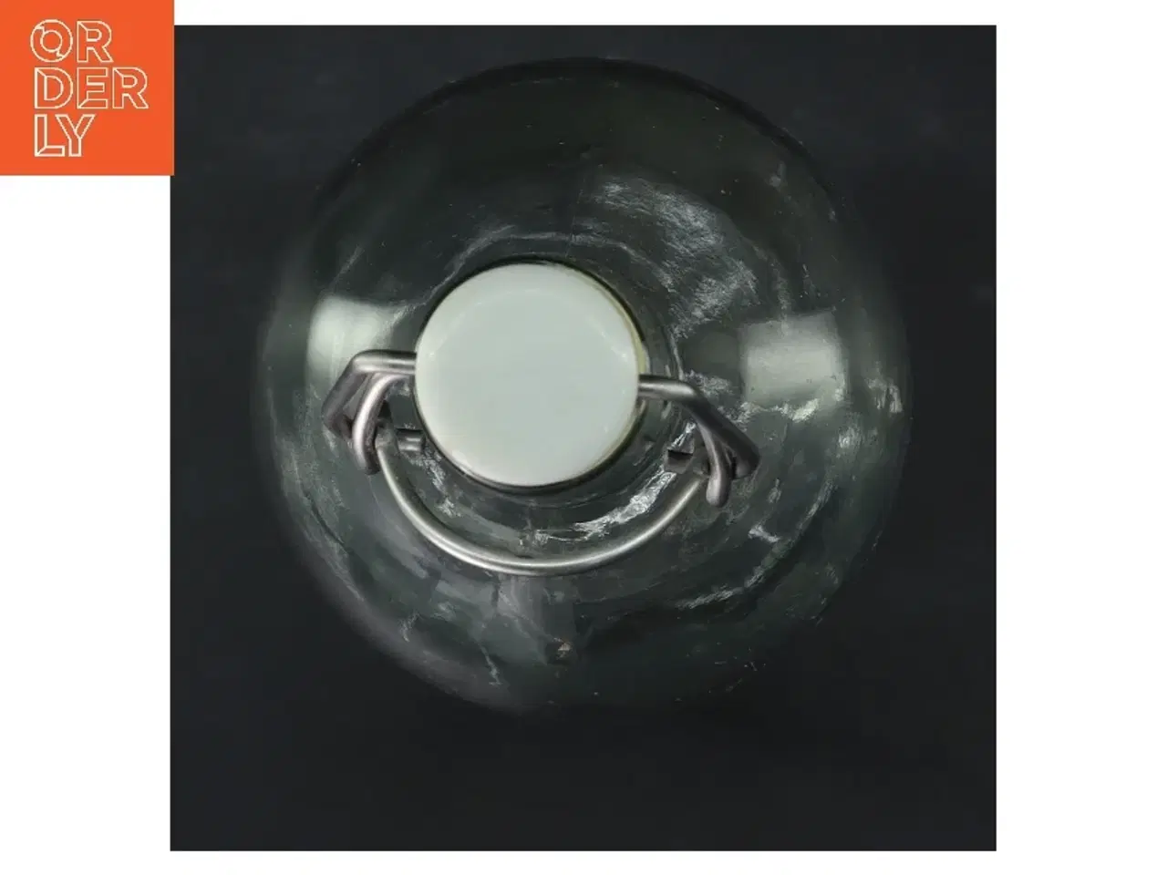 Billede 2 - Glasflaske med patentlåg (str. 30 cm)