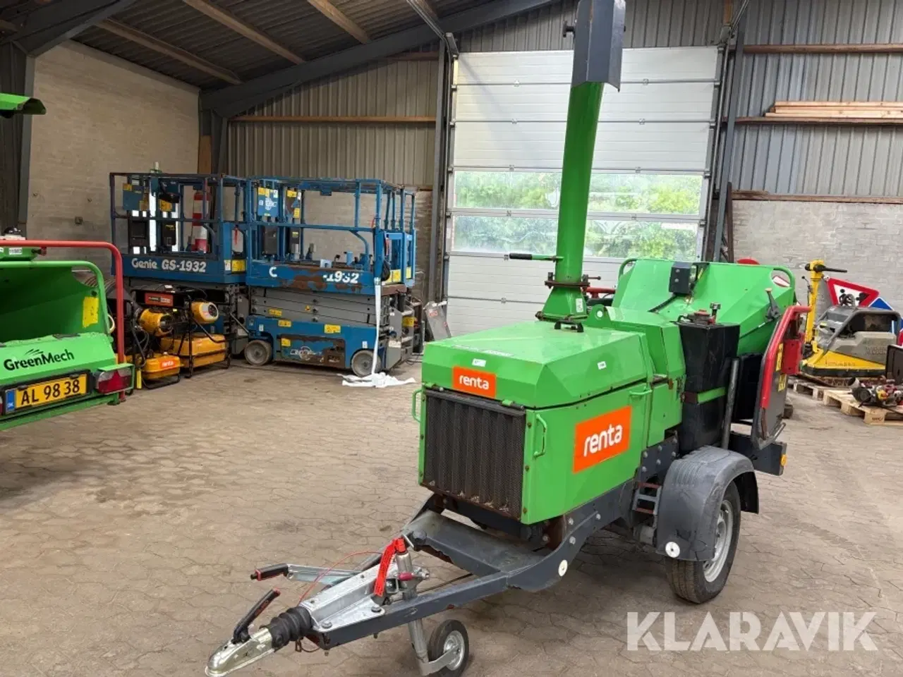 Billede 2 - Flishugger GreenMech Arborist 150