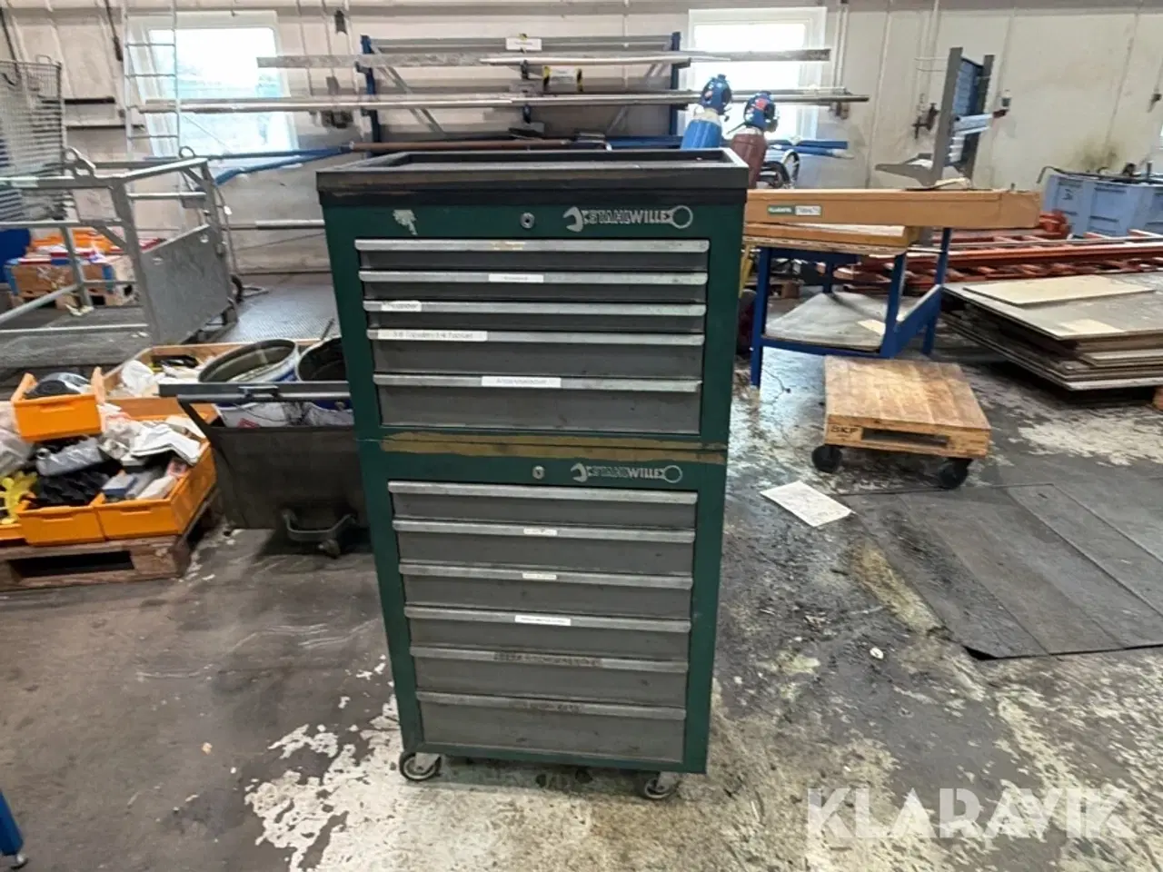 Billede 1 - værktøjsskuffeskab på hjul Stahlwille