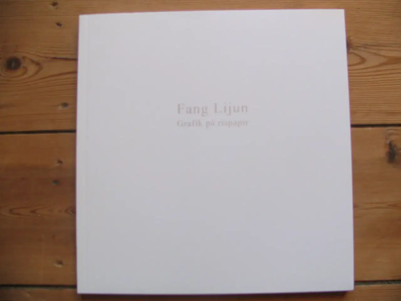 Billede 1 - Fang Lijun f.1963. Grafik på rispapir