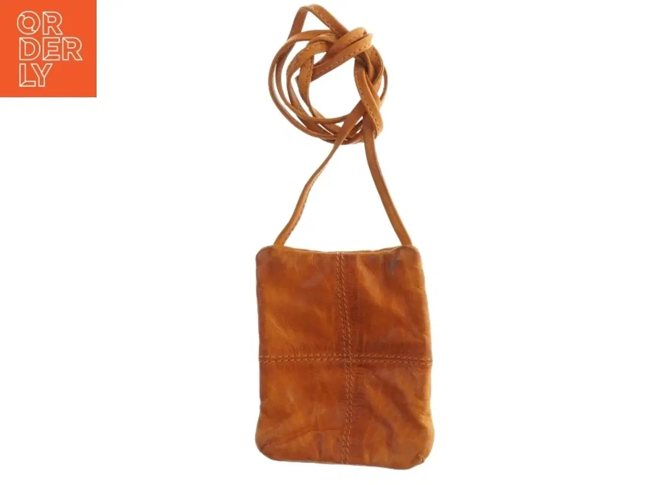 Billede 2 - Læder crossover taske (str. 14 x 11 cm)