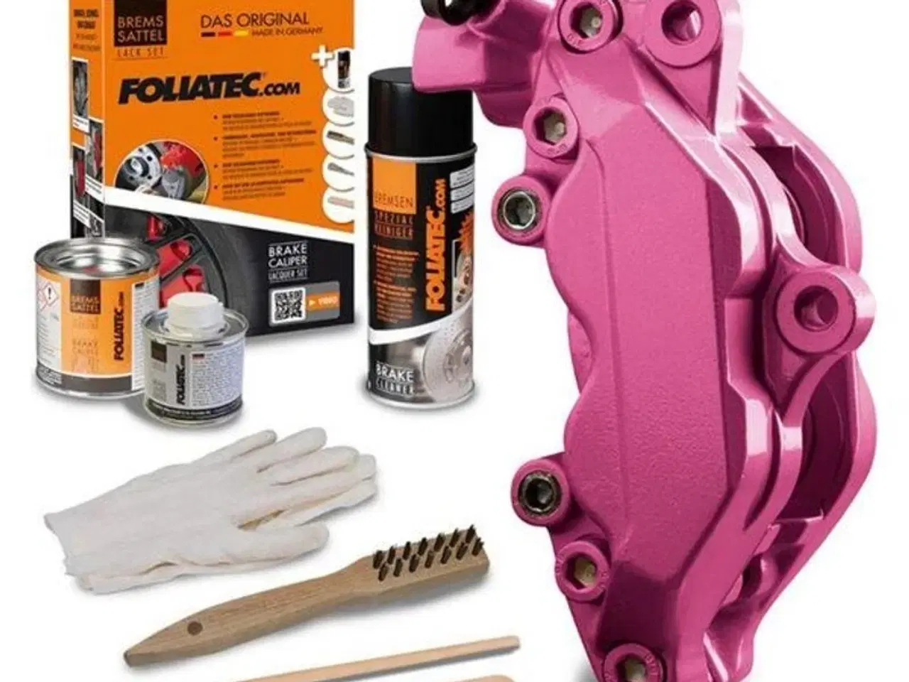 Billede 2 - Foliatec TOXIC bremsekaliber maling - grøn