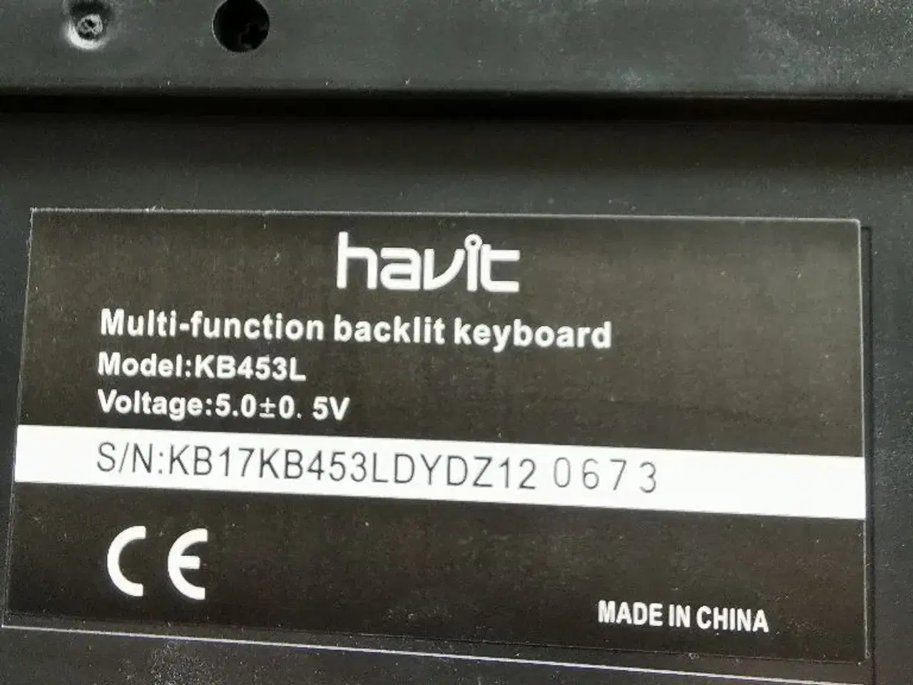 Billede 2 - Havit HV-KB453L tastatur!