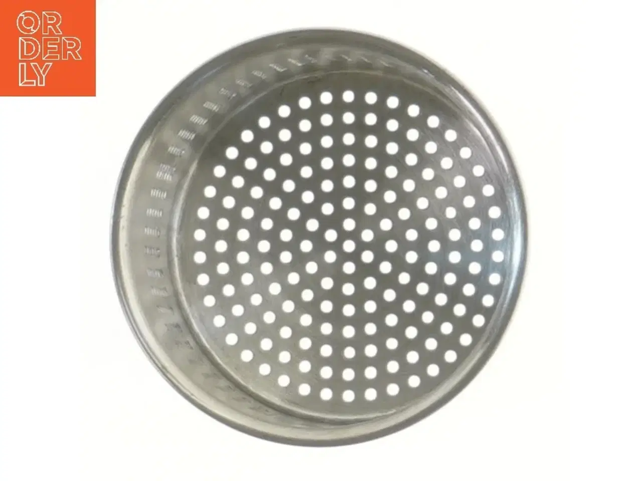 Billede 2 - Metal si med huller (str. Ø 10 cm længde 7 cm)