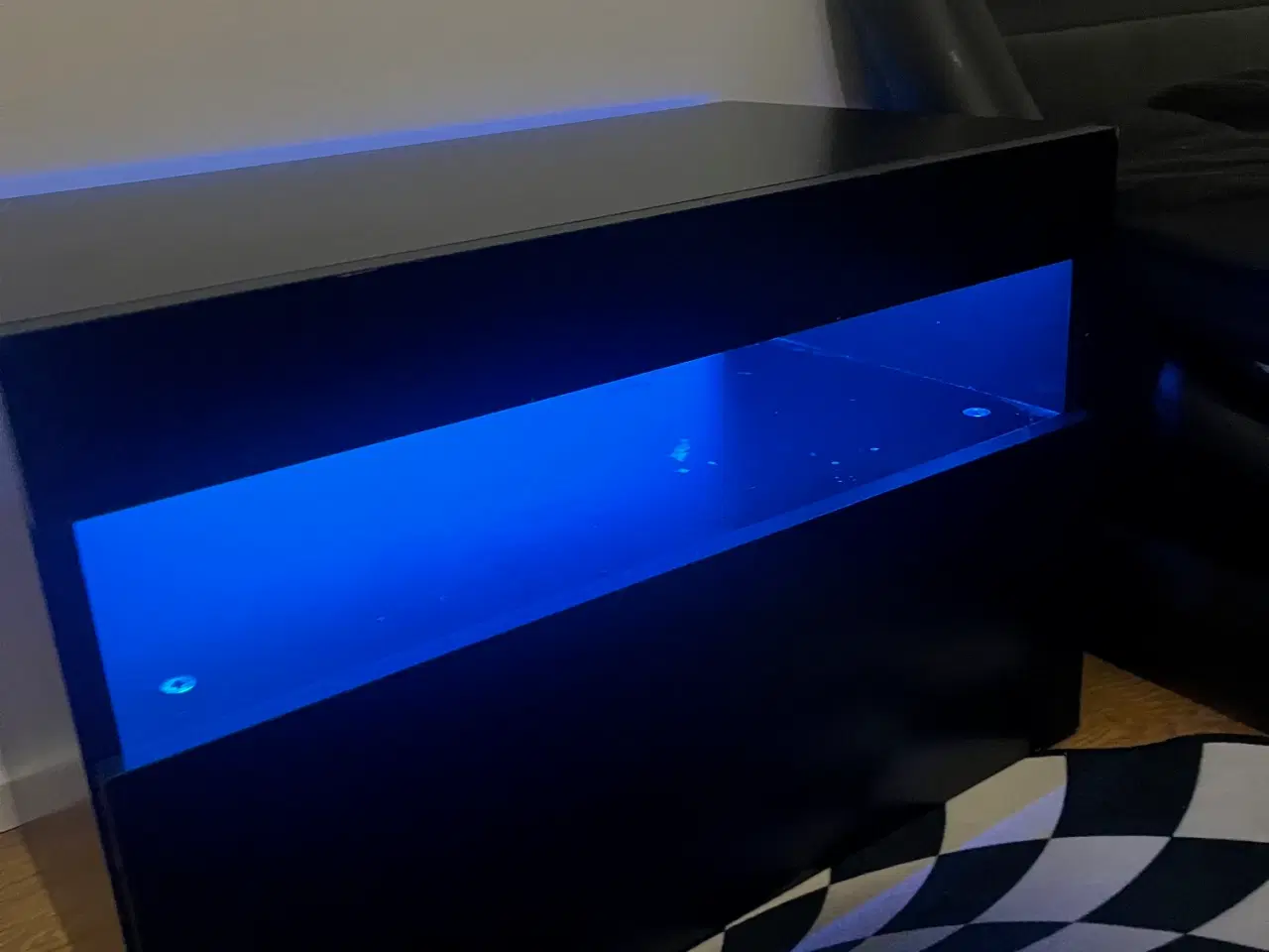 Billede 7 - Seng 90x200 cm i kunstlæder med LED lys