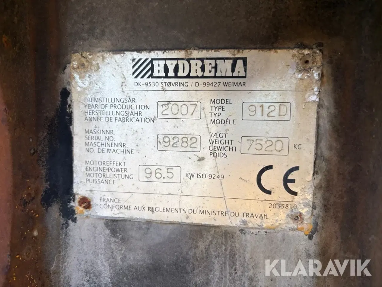 Billede 6 - Dumper Hydrema 912 D med ekstra lad