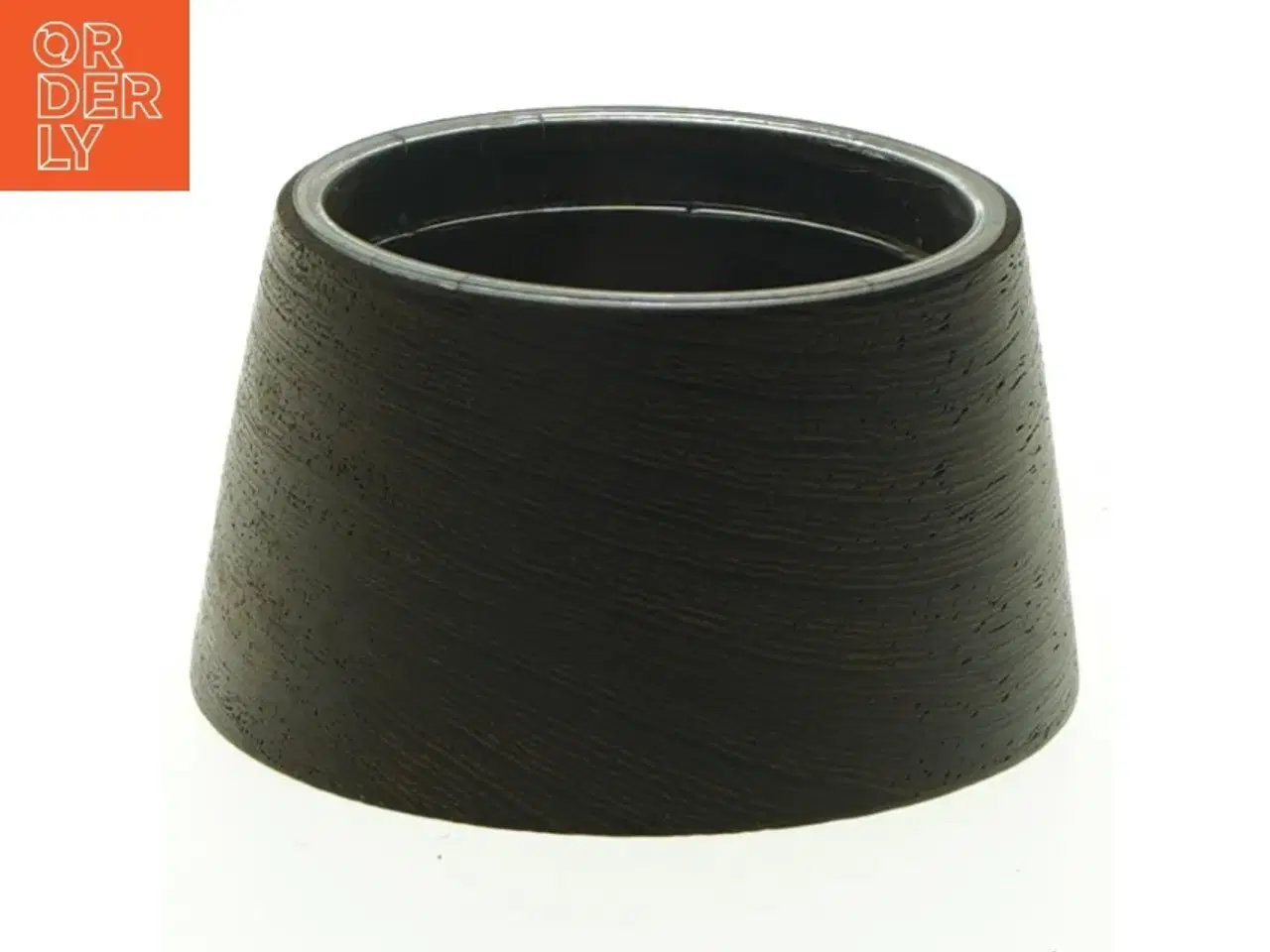 Billede 4 - Palisander sukkerskål (str. H 6 cm. ø. 8,5 cm)
