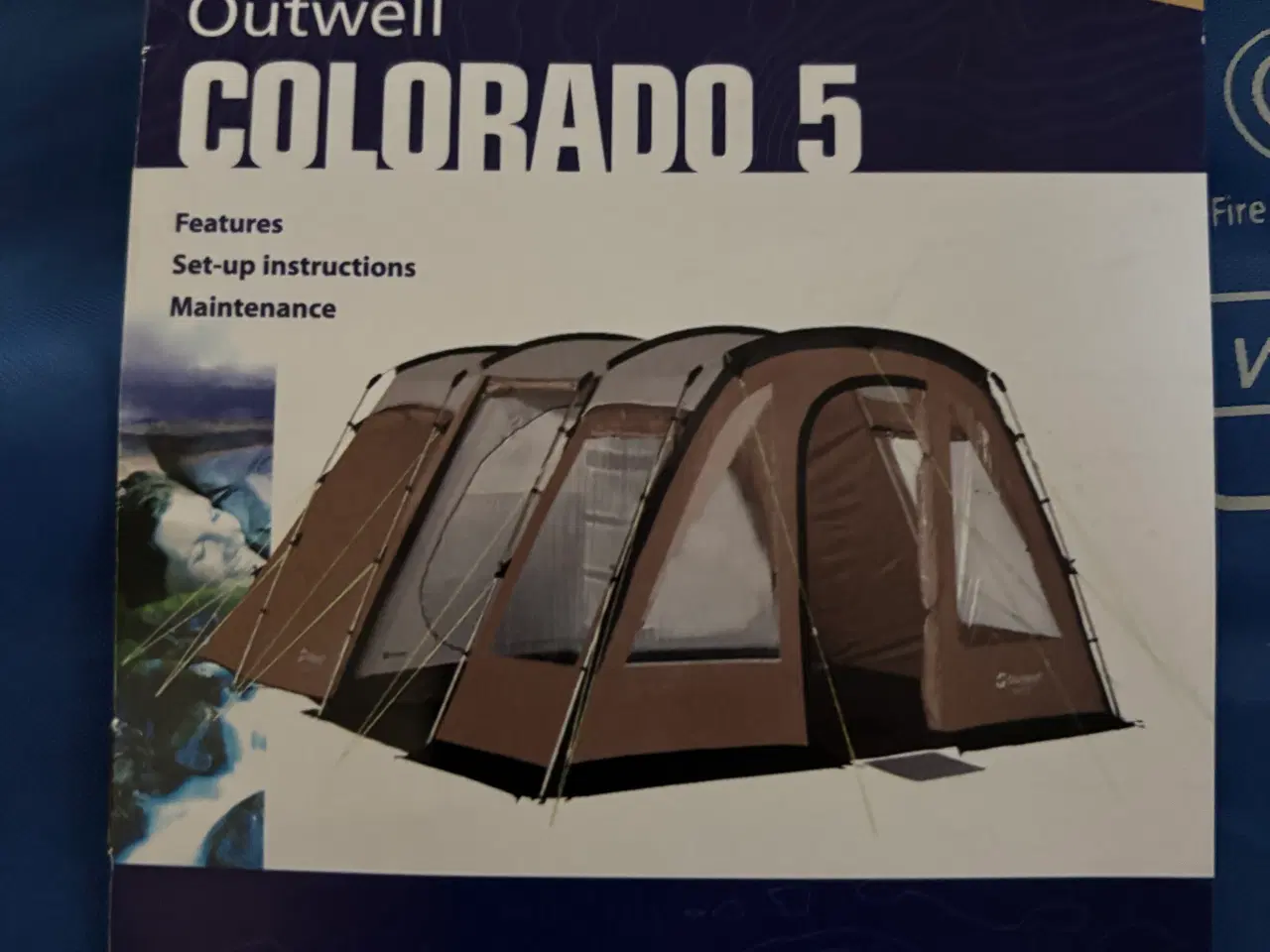 Billede 1 - Outwell Colorado 5 familietelt
