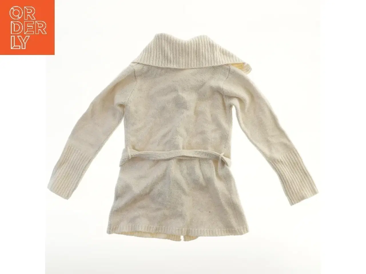 Billede 2 - Strikket cardigan med bælte fra H&M (str. 140)