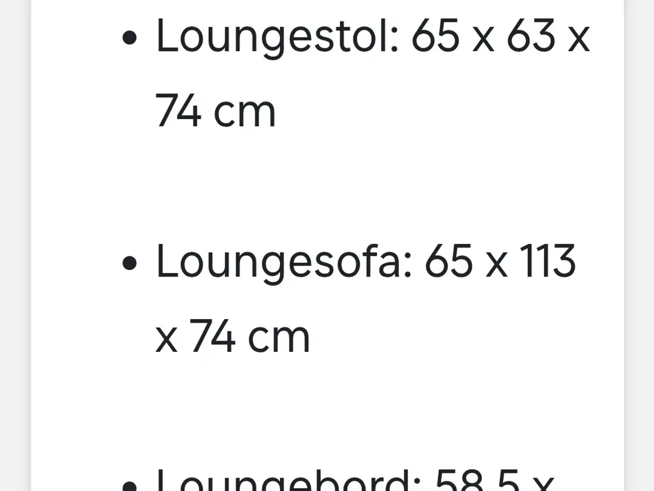 Billede 4 - NY loungesæt / sofa, 2 stole, bord +hynder til 