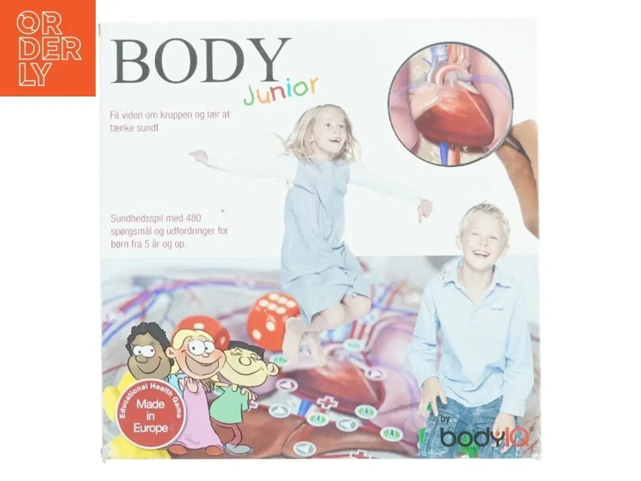 Billede 1 - Brætspil &#39;BODY junior&#39; (str. 26 x, 26 x 11 cm)
