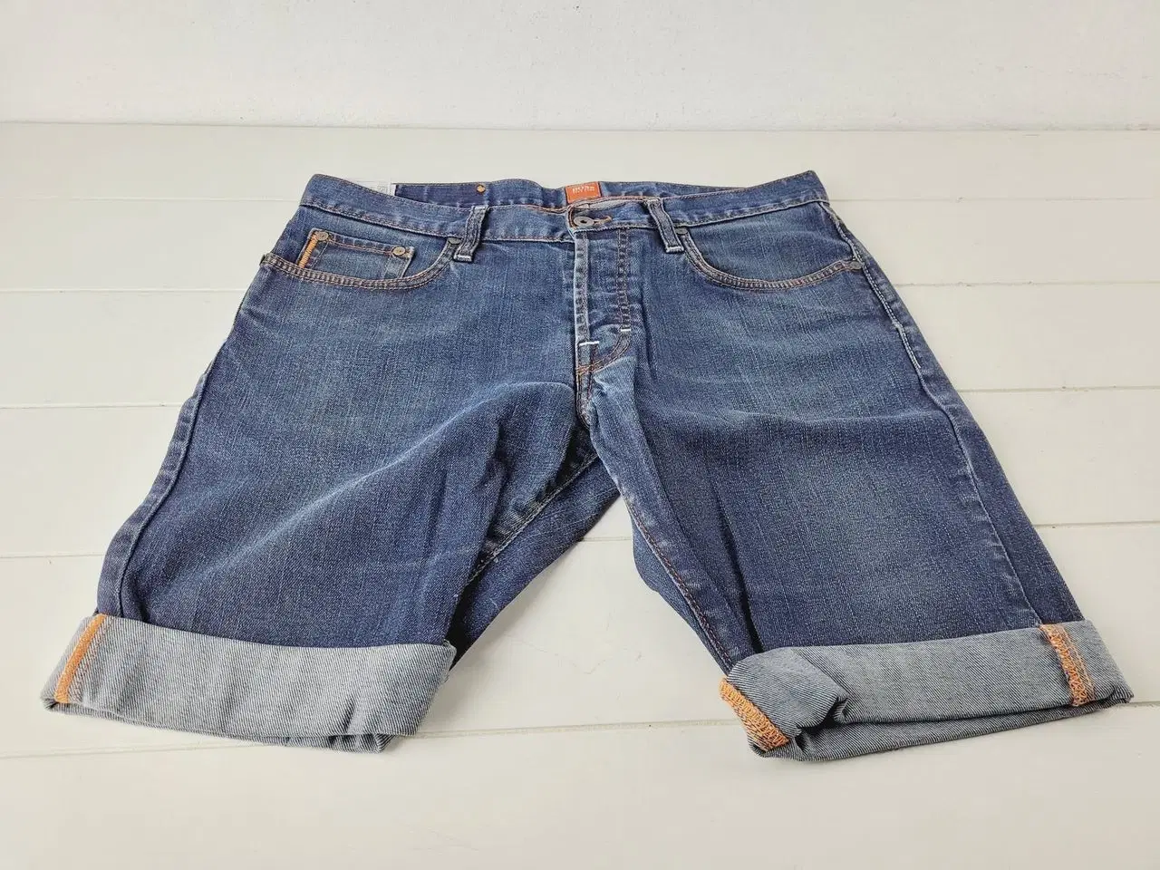 Billede 2 - ⭐️- Hugo Boss Denim Shorts - Orange