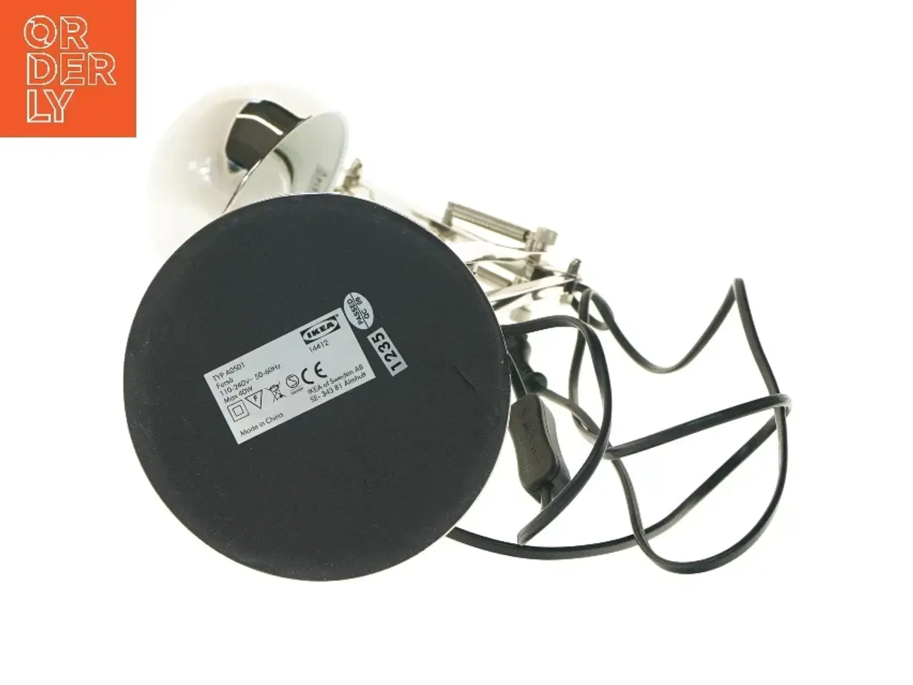 Billede 2 - Bordlampe med justerbart armatur fra IKEA (str. 60 cm)