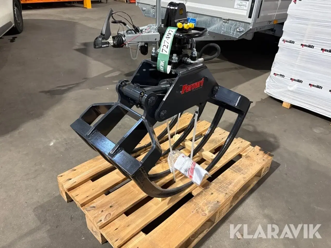 Billede 1 - Hydraulisk grab med rotator Ferrari FMF 08