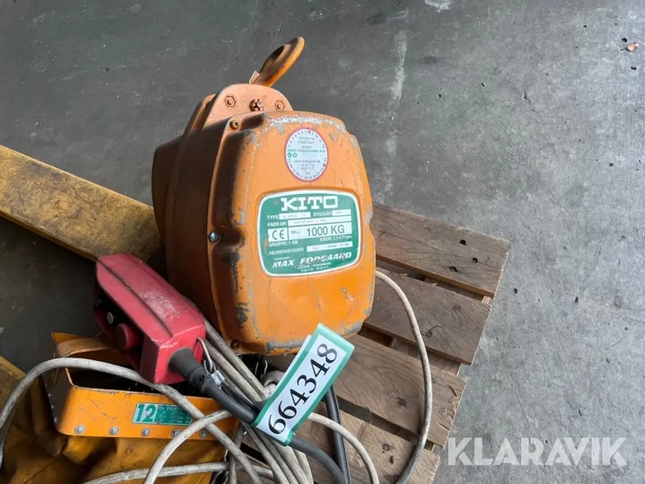 Billede 12 - Talje Kito 1000 kg