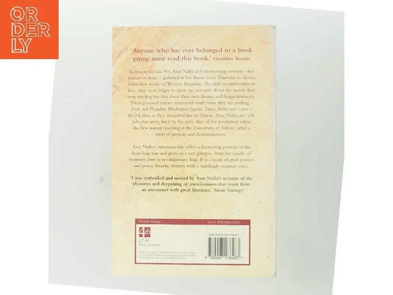 Billede 3 - Reading Lolita in Tehran : a memoir in books af Azar Nafisi (Bog)