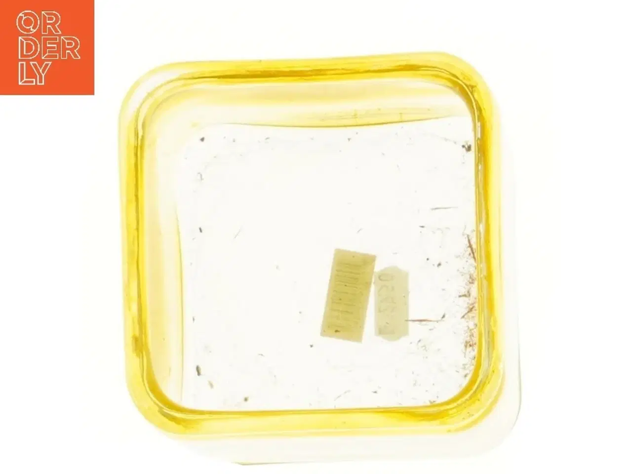 Billede 2 - Gul glasskasse (str. 12x12x12 cm)