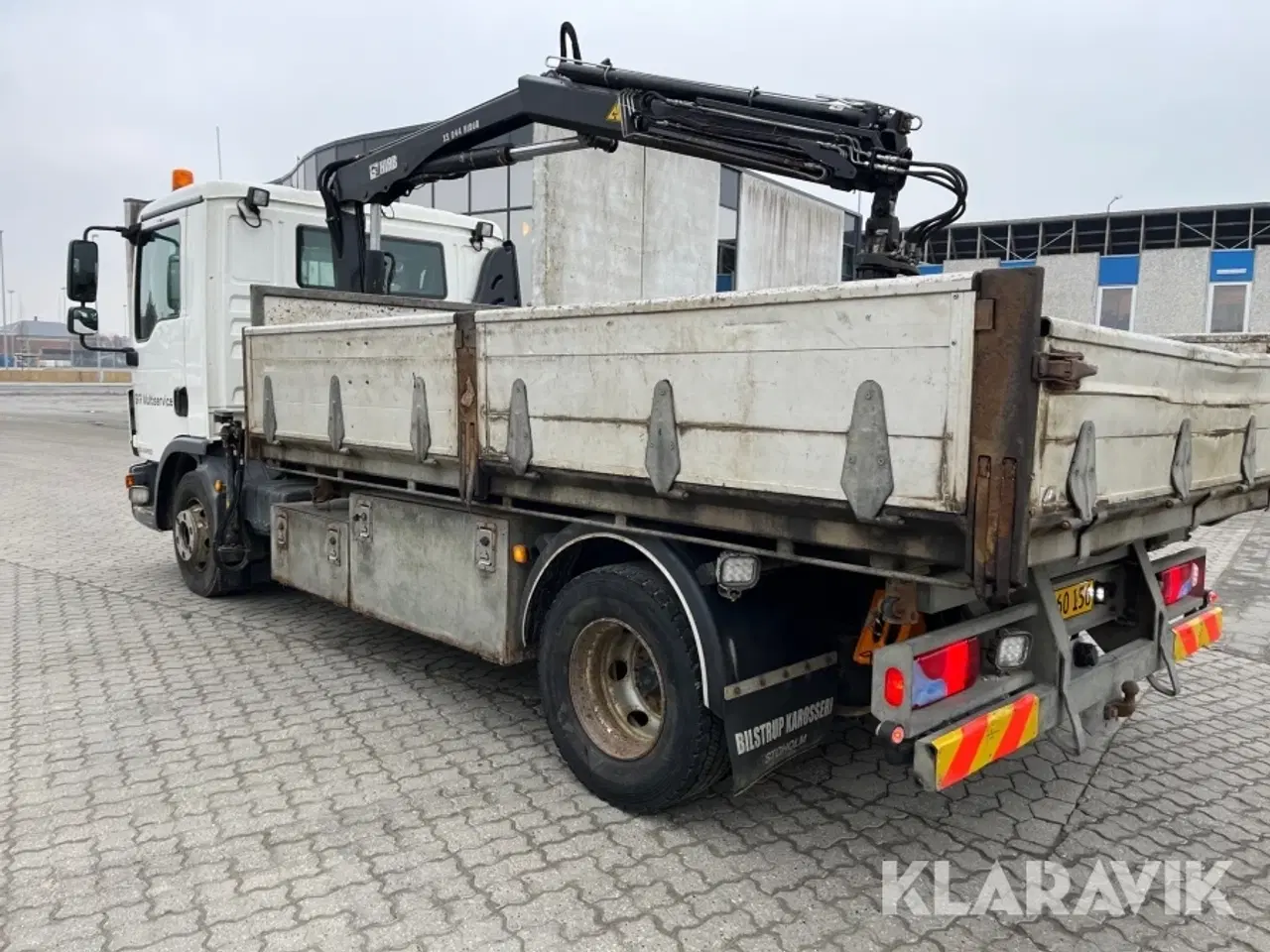 Billede 3 - Lastbil MAN TGL 12.220 med kran og lad